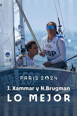 Vela 470, con Jordi Xammar y Nora Brugman: Xammar y Brugman terminan la 7ª regata en 3ª posición