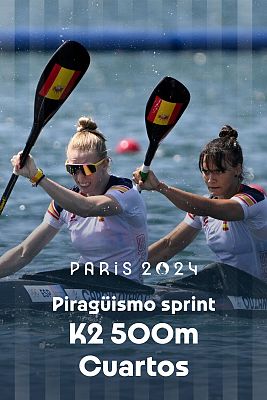 Piragüismo JJOO París 2024 - Sprint: Cuartos: K2 500m (F)