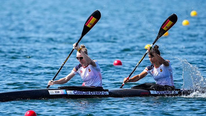 Piragüismo JJOO París 2024 - García y Ouzande, a semifinales del K2 500