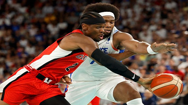 Baloncesto JJOO París 2024 - Cuartos: Francia - Canadá (M)