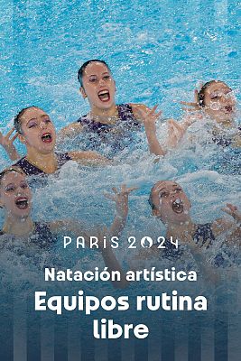Natación artística JJOO París 2024 - Fase clasificatoria: Equipos rutina libre