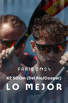 Piragüismo JJOO París 2024 - Del Río y Cooper, a 'semis' de K2 500 tras dos salidas nulas