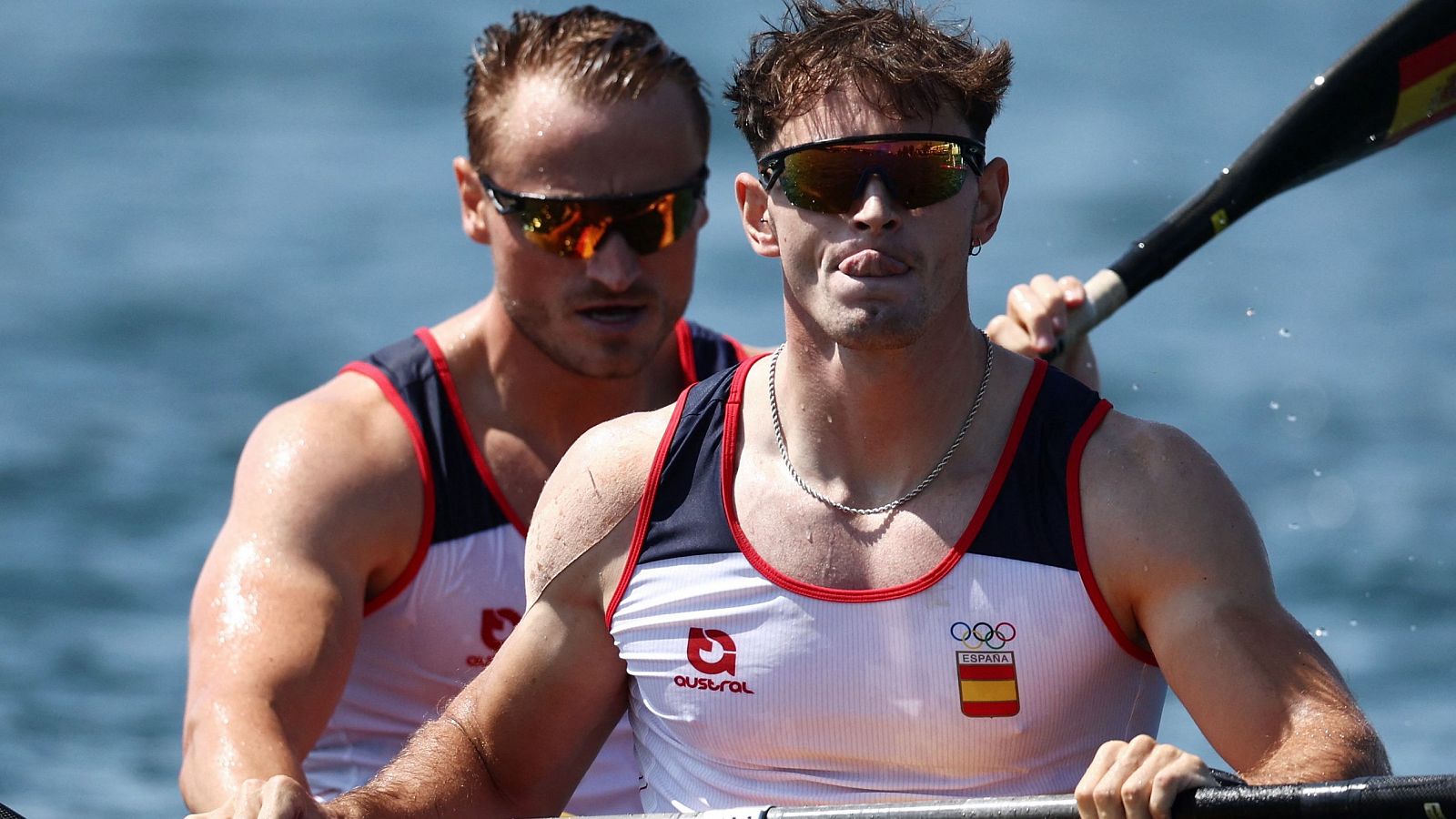 Adrián del Río y Marcus Cooper, a semifinales del K2 500