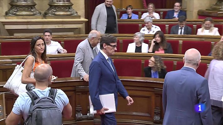 L'Informatiu - Rull fixa per dijous el ple d'investidura de Salvador Illa