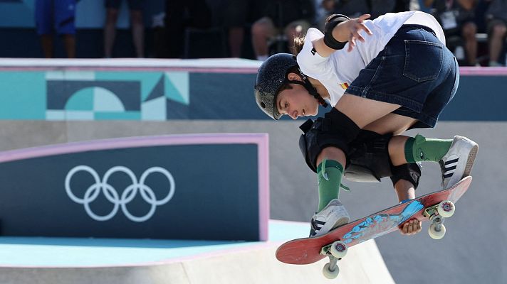 Skateboarding JJOO París 2024 - Skate 'park': Naia Laso termina 7ª pese a sus problemas de espalda en una final histórica