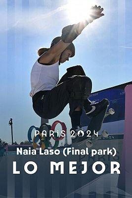 Skateboarding JJOO París 2024 - Skate 'park': Naia Laso termina 7ª pese a sus problemas de espalda en una final histórica