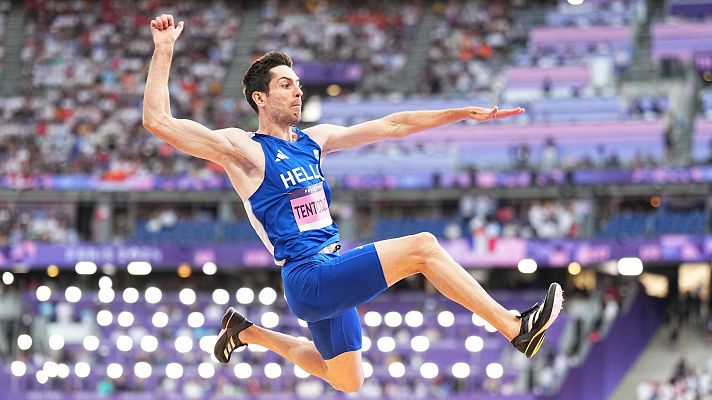 Atletismo final salto de longitud (M): Tentoglou se impone en la final y revalida el oro olímpico