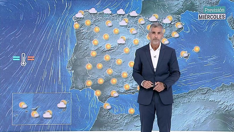 Temperaturas elevadas en la mitad sur, nordeste peninsular y Mallorca - ver ahora