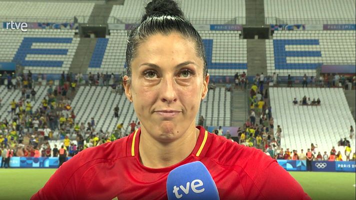 Jenni Hermoso: "Salimos jodidas porque no es el partido que esperábamos"