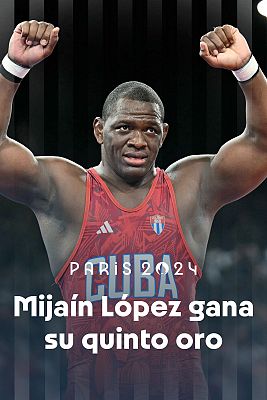Lucha JJOO París 2024 - Mijain López, el deportista con más oros en una misma prueba individual