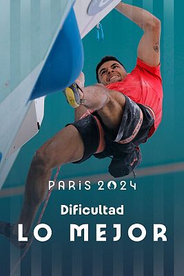 Alberto Ginés, a la final de escalada tras ganar la dificultad