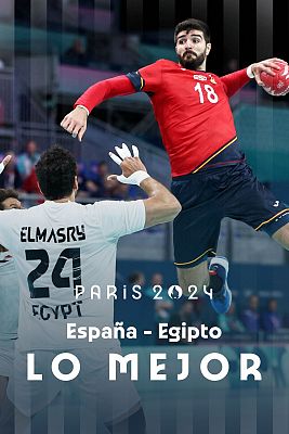 Balonmano JJOO París 2024 - España - Egipto (M) balonmano: los Hispanos tumban a una aguerrida Egipto y lucharán por las medallas