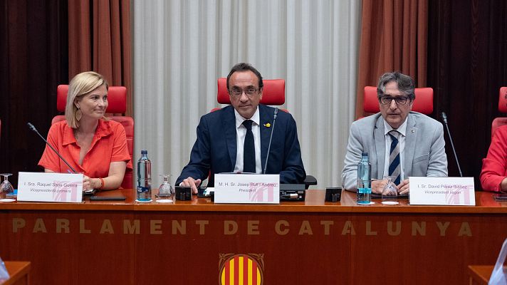 El Parlament de Cataluña convoca para este jueves a las diez el pleno de investidura de Illa