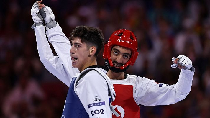 Adrián Vicente cae en el combate por el bronce en taekwondo