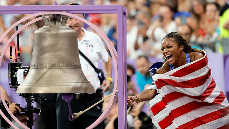 La campana olímpica se instalará en Notre Dame - Telediario 1 | Ver