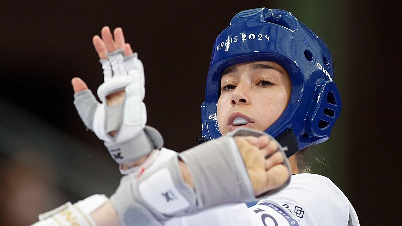 Adriana Cerezo, a RTVE sobre el combate: "No sabía cómo hacerlo" - Taekwondo JJOO París 2024 | Ver