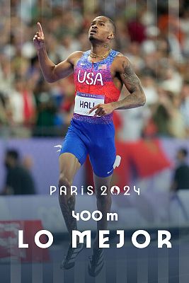 Atletismo JJOO París 2024 - Final 400m (M): Quincy Hall remonta en los últimos metros para tocar la campana del estadio
