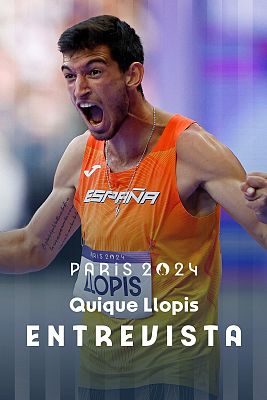 Quique Llopis, tras meterse en la final de 110m vallas: "Estoy en una nube. Es un sueño"