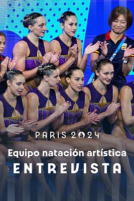 El equipo de natación artística: "Estamos muy contentas y satisfechas de todo el trabajo que hemos podido demostrar"