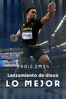 Rojé Stona consigue el oro y fija nuevo récord olímpico en lanzamiento de disco