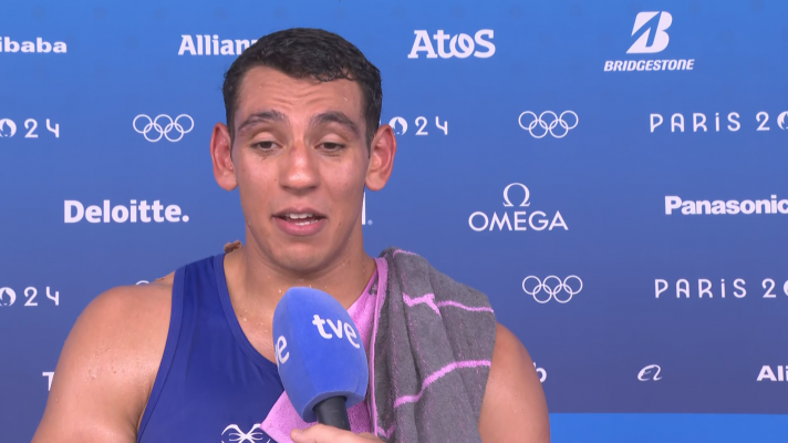 Boxeo JJOO París 2024 - Ayoub Ghadfa: "El trabajo está saliendo"