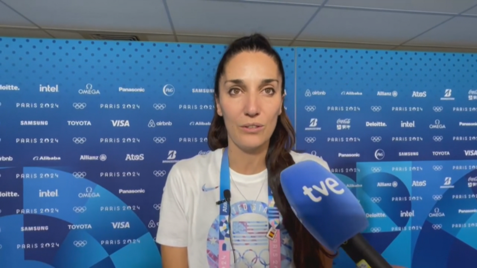 Andrea Fuentes, clave del éxito de EE.UU. en sincro | París 2024