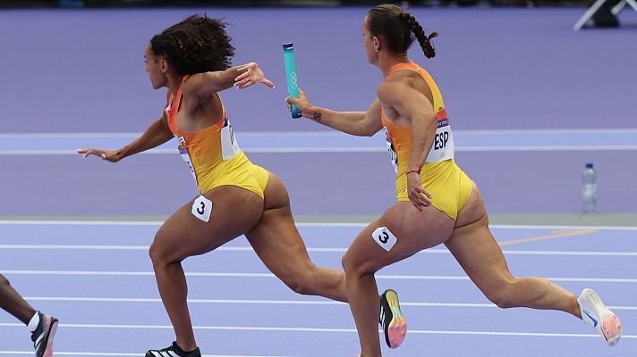 El 4x100 femenino hace historia en París 2024