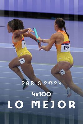 El 4x100 femenino hace historia en París 2024