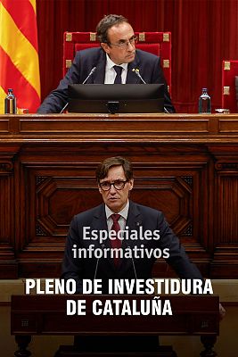 Especiales informativos - Pleno de investidura de Cataluña