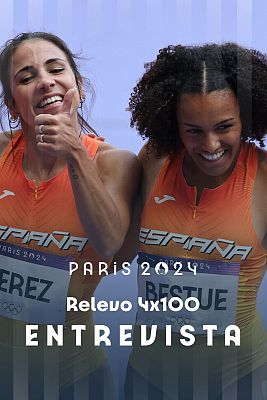 El relevo 4x100 m femenino español: "No está mal para un equipo de blanquitas enanas"