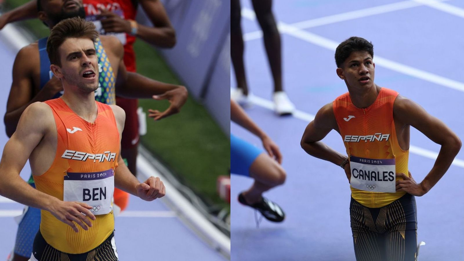 Adrián Ben y Elvin Josué Canales - 800m repesca | JJOO París 2024