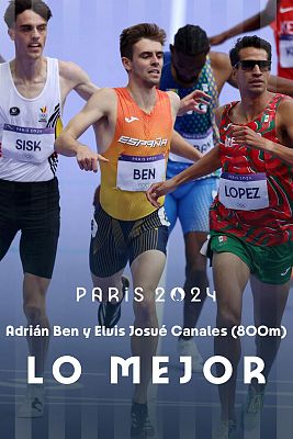 Adrián Ben y Elvin Josué Canales caen en la repesca de 800m