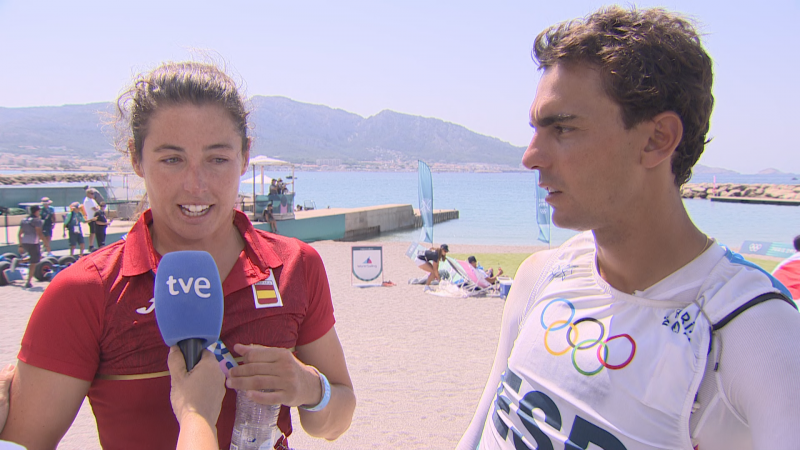 Xammar y Brugman, tras la final de vela 470: " Más no podíamos hacer" - Vela JJOO París 2024 | Ver