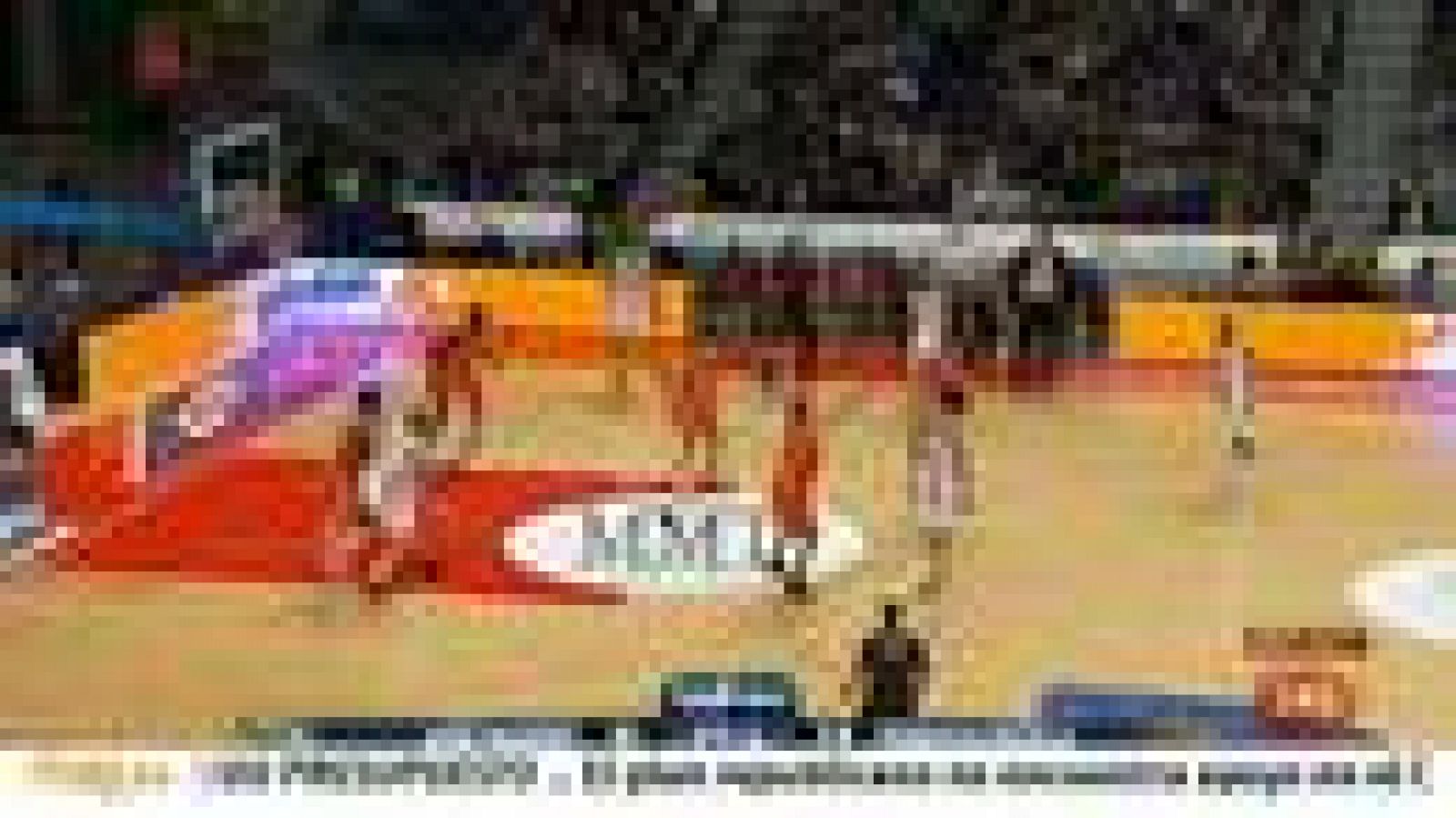 Telediario 1: Llull da la victoria al Real Madrid sobre el Valencia, 87-84 | RTVE Play