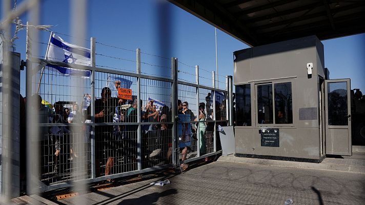 Telediario 1 - Un nuevo informe denuncia el abuso sexual y la tortura a presos palestinos en cárceles israelíes