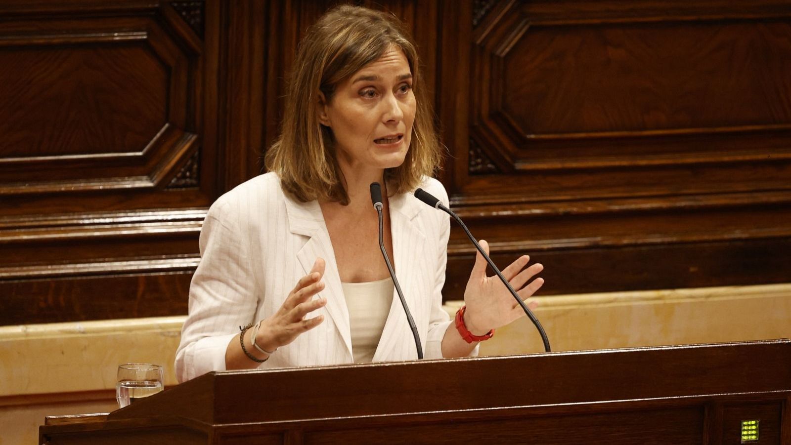 Jessica Albiach, Comuns: "Este acuerdo es una oportunidad para que Cataluña pueda avanzar"