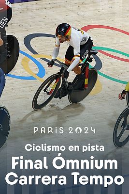 Ciclismo de pista JJOO Paris 2024 - Ómnium Tiempo (M): Carrera 2/4