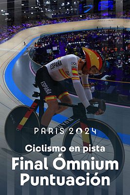 Ciclismo de pista JJOO Paris 2024 - Ómnium Puntuación (M): Carrera 4/4