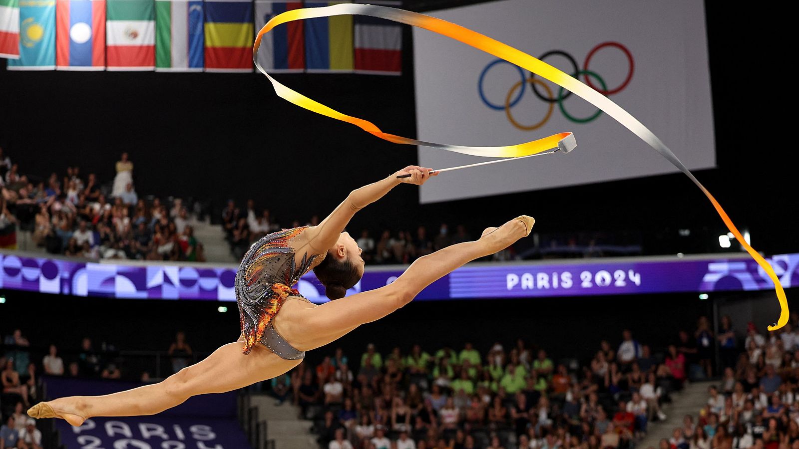 Gimnasia rítmica | Polina Berezina y Alba Bautista en París 2024