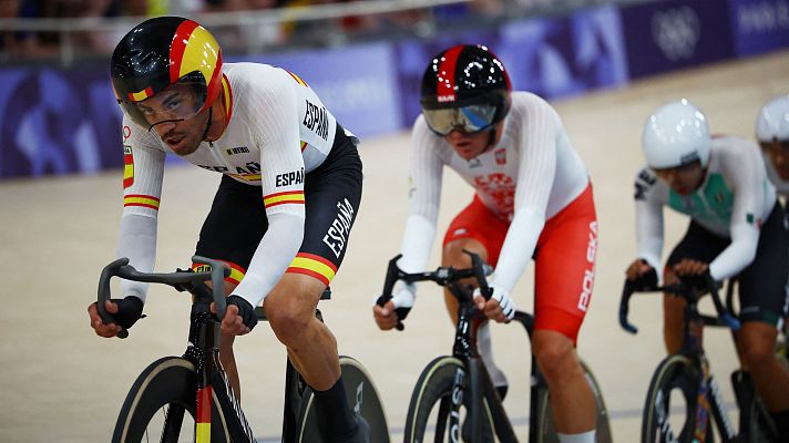Ciclismo de pista JJOO Paris 2024 - Omnium (M) ciclismo en pista: Albert Torres se queda a las puertas de la medalla por 4 puntos