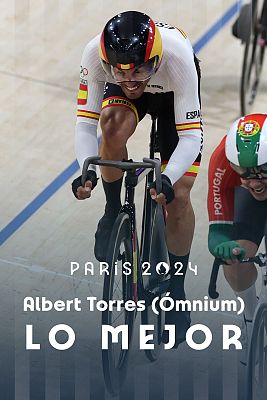 Ciclismo de pista JJOO Paris 2024 - Omnium (M) ciclismo en pista: Albert Torres se queda a las puertas de la medalla por 4 puntos
