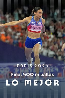 Final Atletismo 400m vallas (F): Sydney McLaughlin bate su propio récord del mundo y consigue su primer oro