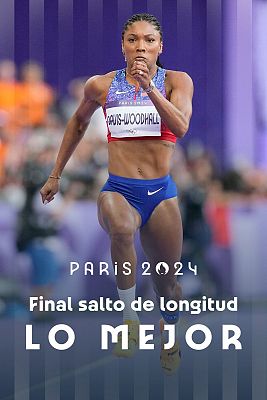 Juegos Olímpicos París 2024 - Final Atletismo salto longitud (F): Tara Davis, con un salto de 7.10m, se lleva la medalla de oro