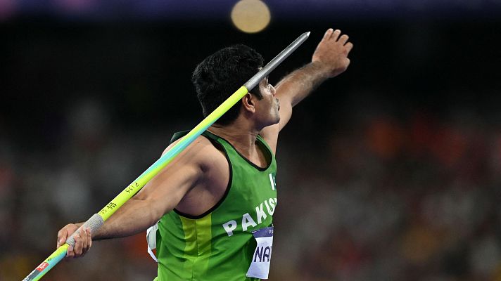 Final Atletismo lanzamiento jabalina (M): el pakistaní Arshad Nadeem pulveriza el récord olímpico