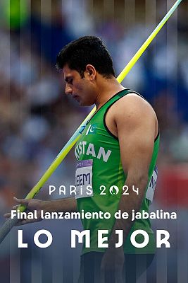 Final Atletismo lanzamiento jabalina (M): el pakistaní Arshad Nadeem pulveriza el récord olímpico