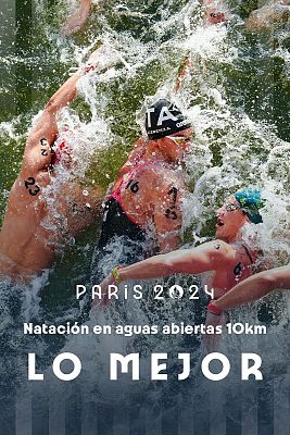 Aguas abiertas JJOO París 2024 - Natación aguas abiertas (M): Carlos Garach abandona en una prueba dominada por Rasovszky