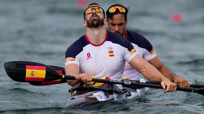 Piragüismo JJOO París 2024 - Piragüismo Series K2 500 (M): Germade y Arévalo caen en semifinales
