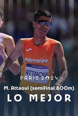 Atletismo + series 800 (M): Attaoui se mete en la final con uno de los mejores tiempos