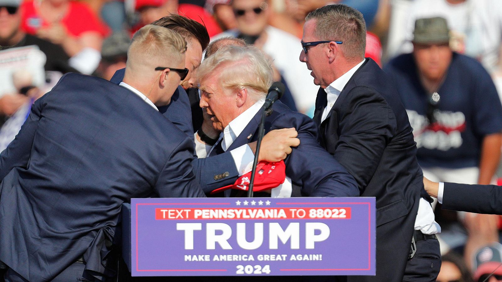 Nuevas imágenes del atentado contra Trump - Informativo 24h | Ver