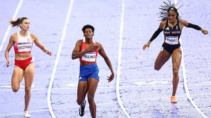 Atletismo carrera 400m (F): Paulino, campeona y con récord olímpico